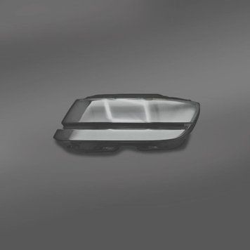 Пластиковое стекло фары Volkswagen Tiguan II 2016-2020 LED левое (водительское) KL_3578 фото