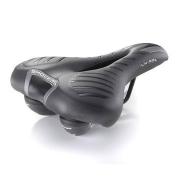 Седло велосипедное Selle Monte Grappa Lyra Gel Plus, черное LI_SMG-62550 фото