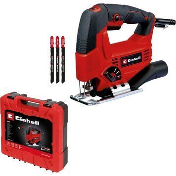 Лобзик електричний Einhell TC-JS 80/1 Kit 550Вт 1000-3000об в комплекті 3 полотна кейс. RC_4321157 фото