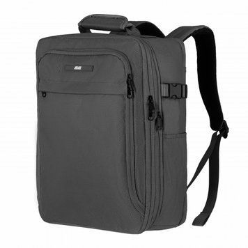 Рюкзак дорожный 2Е Trek, Cabin size, полиэстр, EXP, 17/23л, с отсеком для ноутбука 16", серый RC_2E-BPET-CABIN-GR фото