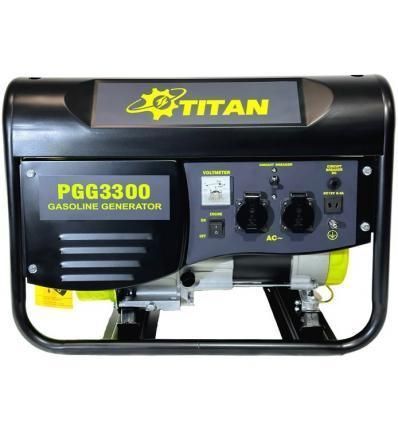 Бензиновый генератор Titan PGG 3300 2.5 кВт / 5 кВт HY_90114167 фото