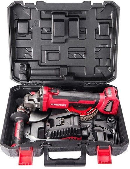 Акумулятор шліфувальний кут Worcraft CAG-S20LIBH-125B (13152) WM_13152 фото