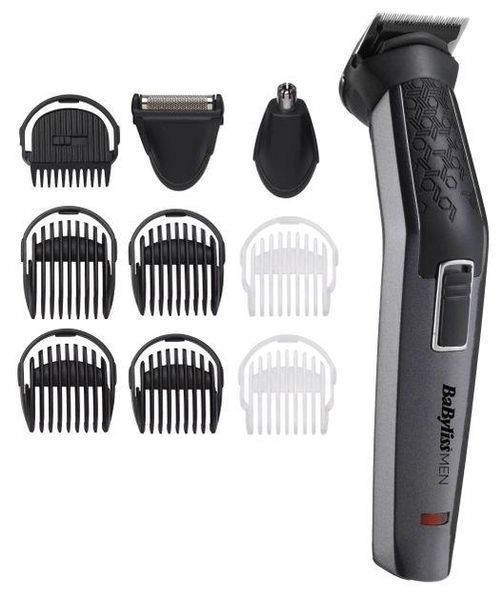 BaByliss Набор для стрижки волос, 10 насадок, cерый RC_MT727E фото