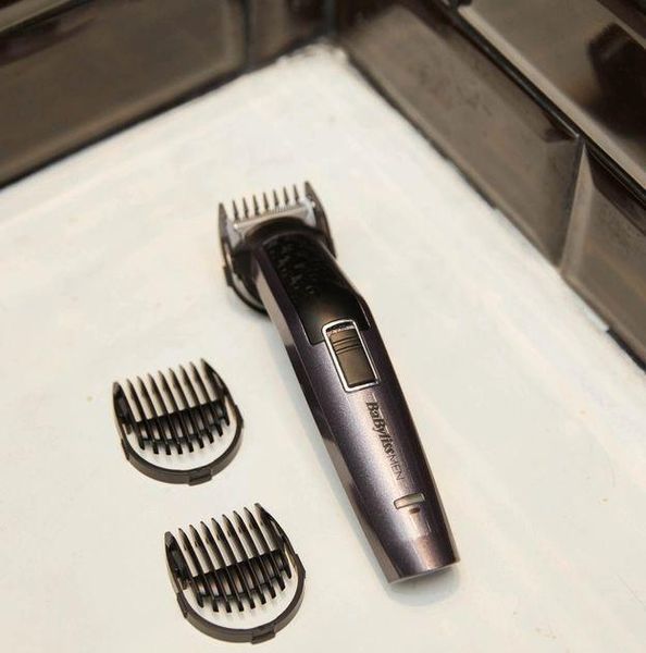 BaByliss Набор для стрижки волос, 10 насадок, cерый RC_MT727E фото