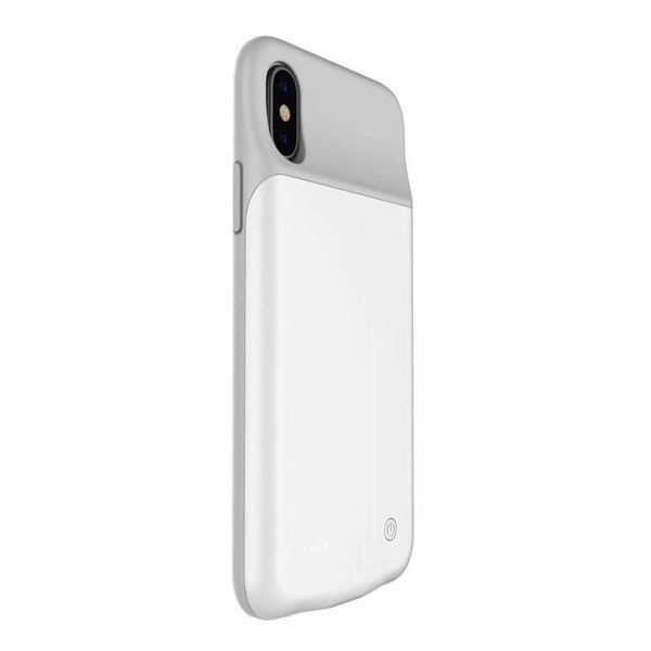 Чохол акумулятор AmaCase для iPhone X/XS Білий (4000 маг) AMA_053 фото