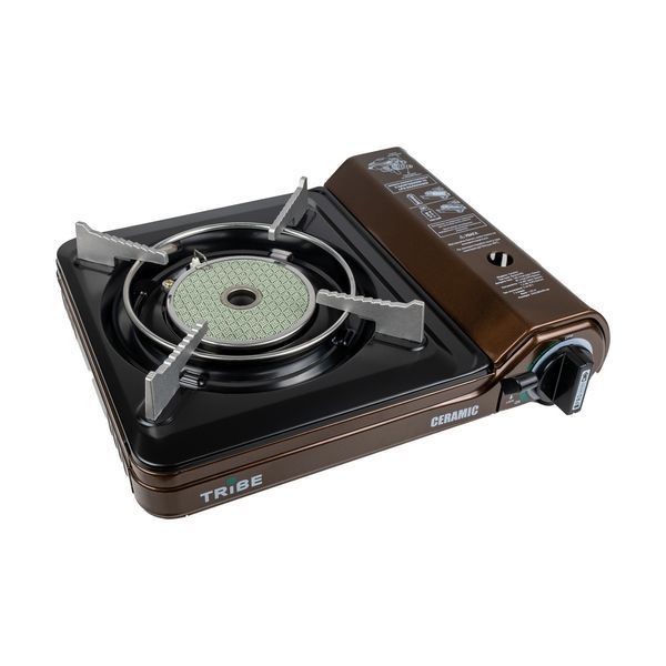 Газова плита Tribe Ceramic T-HD-0004, brown TM_T-HD-0004-brown фото