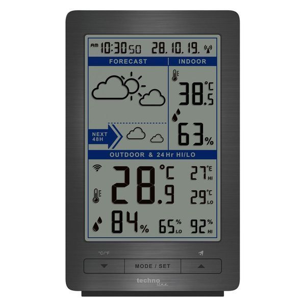 Метеостанція Technoline WS9485 Grey (WS9485) DS_DAS301178 фото
