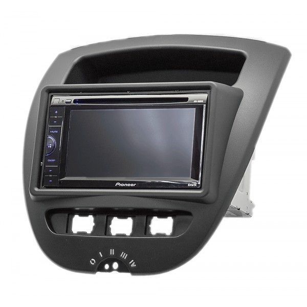Переходная рамка CARAV 11-167 для PEUGEOT (107) 2005-2014 / TOYOTA Aygo 2005-2014 / CITROEN C1 2005-2014 AV_11-167 фото