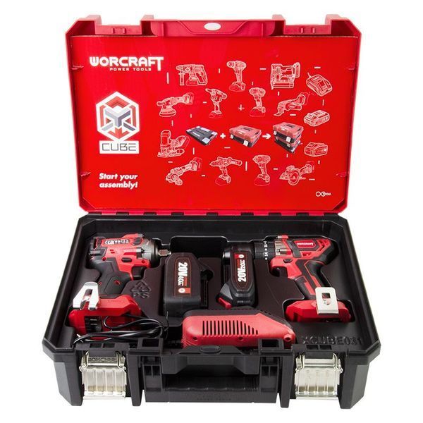 Набор инструмента WORCRAFT XCUBE031 WM_13281 фото