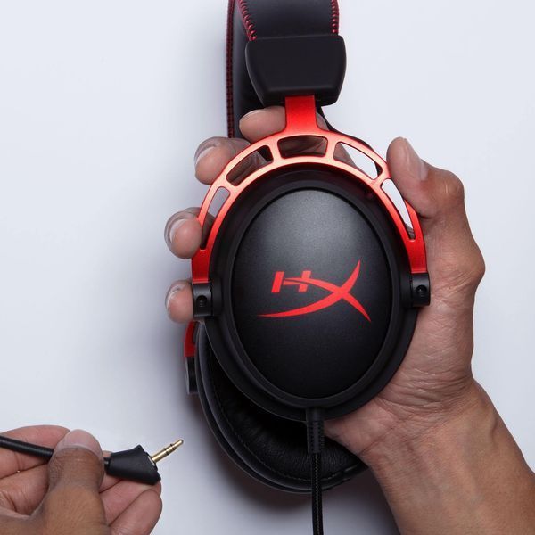 Гарнітура ігрова HyperX Cloud Alpha, mini-jack/dual 3.5мм, 1.2м/2м чорно-червоний RC_4P5L1AM фото
