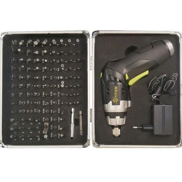 Акумуляторна викрутка Titan PAO36L set HY_201704100 фото