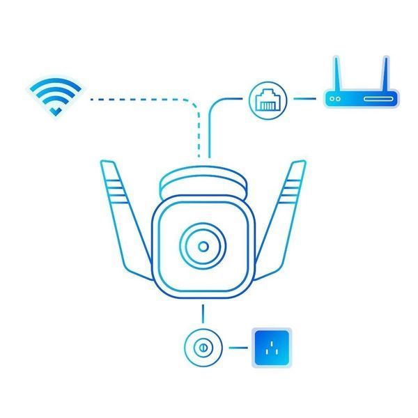IP-камера TP-LINK Tapo TC65 3MP N300 1xFE microSD outdoor RC_TC65 фото