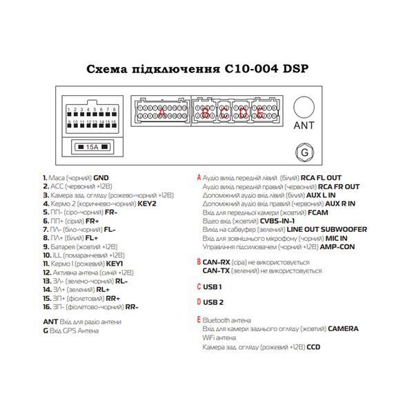 Автомагнітола Cyclone C10-004,2K 4+64Gb, DSP, CARPLAY, BMW X1 E84 CY_НФ-00005219 фото