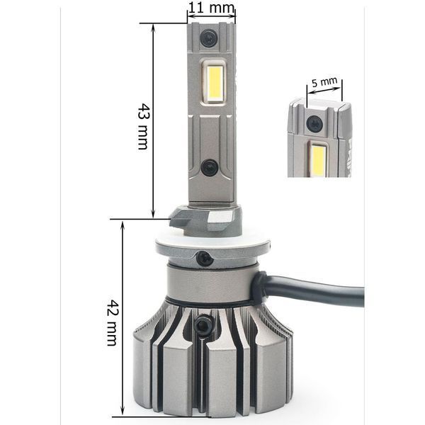 LED лампи Prime-X FOG H27 5000К 45 W PX_2000000021928 фото