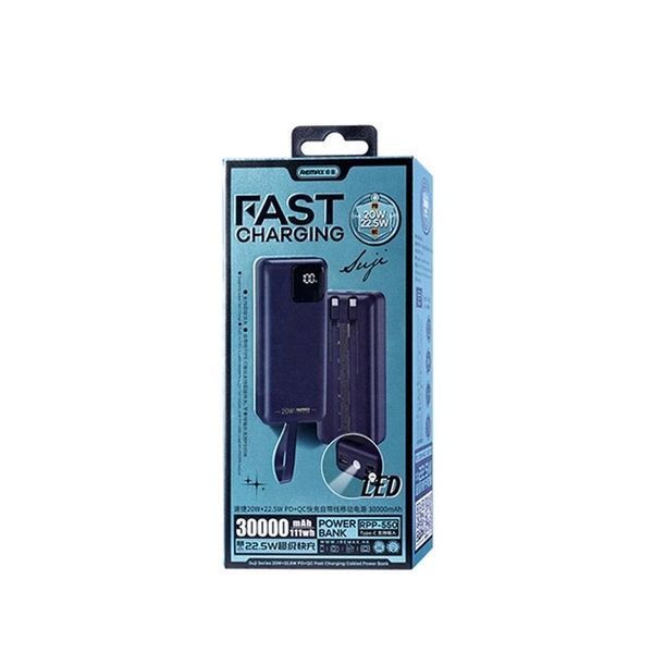 Повербанк 30000 mAh 22,5 Вт Remax RPP-550 AMA_550 фото