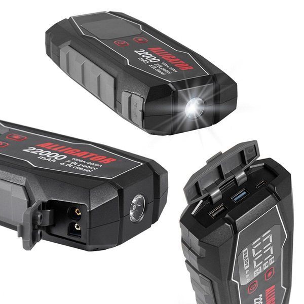 Бустер (пусковий пристрій) Alligator Jump Starter 1000A/2000A 22000mAh LI_JS845 фото