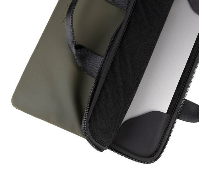Сумка-чохол Tucano Gommo Super Slim 15"/16" зелений RC_BSGOM1516-VM фото