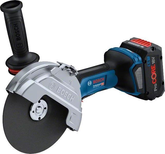 Bosch Шлифмашина угловая аккумуляторная GWS 182P 125 мм 18В 2800-9000об/мин без АКБ и ЗУ 1,7кг RC_0.601.9H6.L01 фото