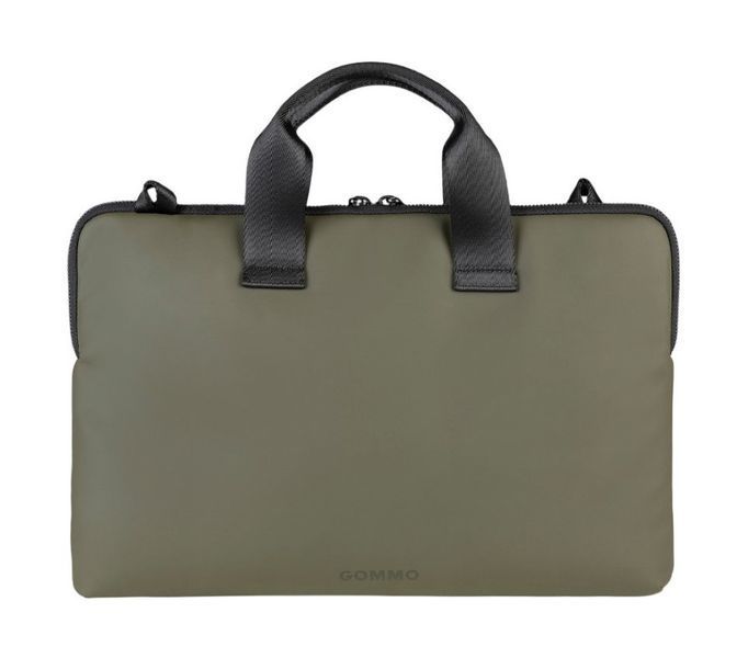 Сумка-чохол Tucano Gommo Super Slim 15"/16" зелений RC_BSGOM1516-VM фото
