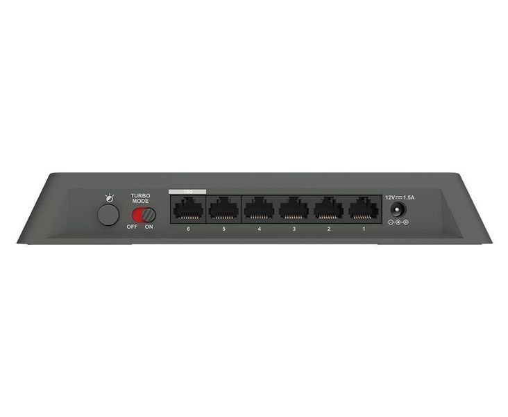 Комутатор D-Link DMS-106XT 1x10GE, 5x2.5GE, Некерований RC_DMS-106XT фото