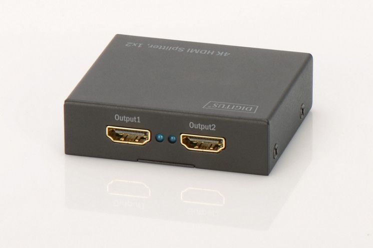 Кабель Digitus HDMI (INx1 &ndash; OUTx2), 4K RC_DS-46304 фото