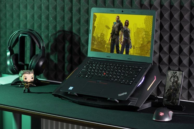 Подставка для ноутбука 2E GAMING CPG-006 17.3` Black RC_2E-CPG-006 фото