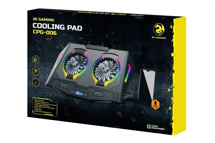 Подставка для ноутбука 2E GAMING CPG-006 17.3` Black RC_2E-CPG-006 фото