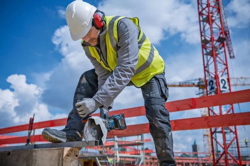 Bosch Шлифмашина угловая аккумуляторная GWS 182P 125 мм 18В 2800-9000об/мин без АКБ и ЗУ 1,7кг RC_0.601.9H6.L01 фото