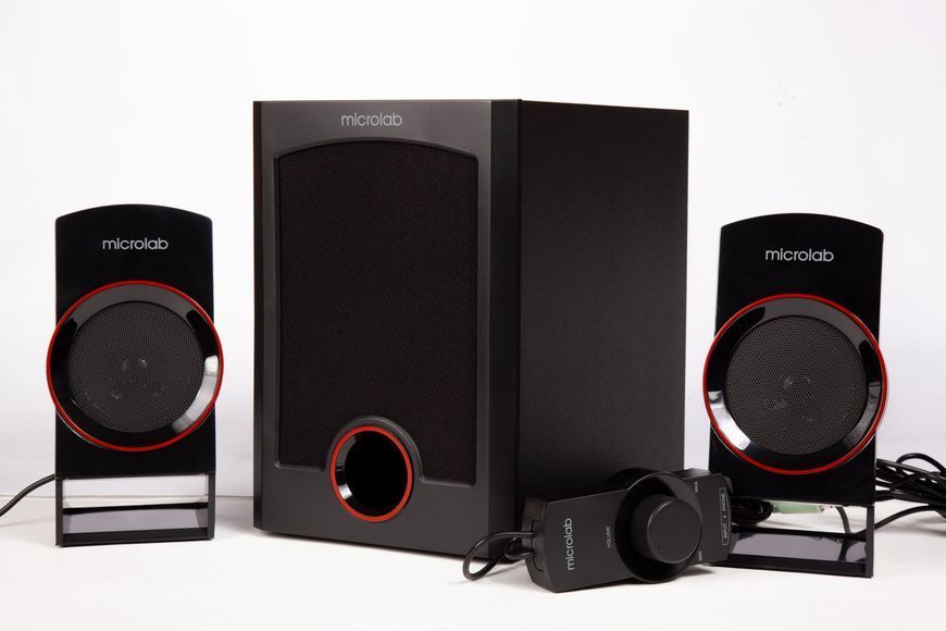 Колонки Microlab M-111 RC_M-111-Black фото
