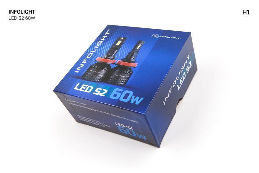 Комплект светодиодных ламп Infolight S2 H1 60W MA_Inf S2 H1 фото