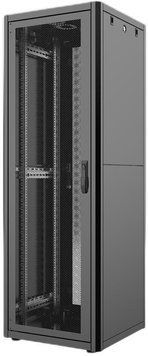 Шкаф MIRSAN 19" 36U, GTN, перфорированная дверь, 600x600 мм, максимально 1000 кг, черный RC_MR.GTN36U66DE.01_PRF63 фото