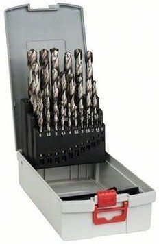 Набір свердел по металу Bosch HSS-G ProBox, 25шт, 1-13мм, кейс RC_2.608.587.017 фото