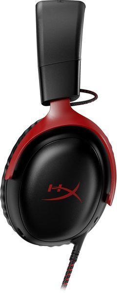 Гарнитура игровая HyperX Cloud III, mini-jack/USB-A/USB-C, 1.2м/1.3м, черно-красный RC_727A9AA фото