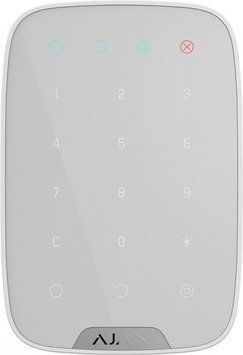 Беспроводная сенсорная клавиатура Ajax KeyPad белая RC_5652 фото