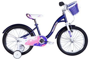 Велосипед ST 18" SPACE KID MELISSA BH рама-10" сиреневый 2024 крылья, крыло пер., крыло зад., корзина VT_OPS-SK-18-014 фото