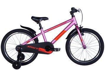 Велосипед ST 20" SPACE KID GEON BH рама-10" світло-рожевий 2024 крила VT_OPS-SK-20-004 фото