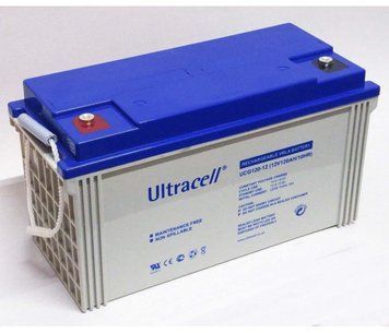 Аккумуляторная батарея Ultracell UCG120-12 GEL 12 V 120 Ah (409 x 176 x 225) White Q1/40 U_28066 фото