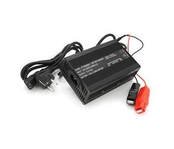 Зарядний пристрій для акумуляторів LiFePo4 60V(73V),20S,4A, + крокодили,135x90x50mm U_36880 фото