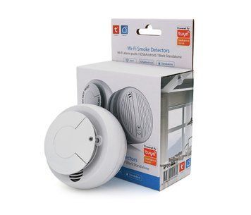Датчик 2 в 1 диму з сиреною YOSO Dsmoke + СО WIFI-03 TUYA живлення CR123A 1 шт U_27637 фото