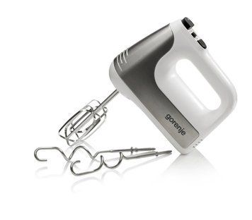 Gorenje Міксер ручний 400Вт, насадки-4, турборежим, біло-сірий RC_M450XG фото