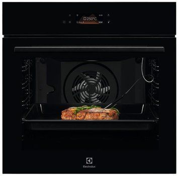 Electrolux Духова шафа електрична, 72л, A+, дисплей, конвекція, піроліз, телескопічні напрямні, RC_KOEBP39WZ фото