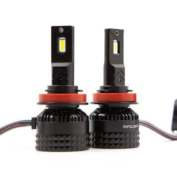 Світлодіодні LED лампи Infolight S2 H11 6500К 12V-60W (Inf S2 H11) MA_Inf S2 H11 фото