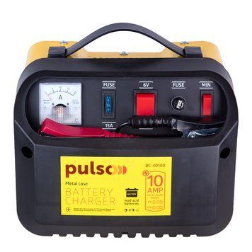 Зарядное устр-во PULSO BC-40100 6&12V/10A/12-200AHR/стрел.индик. OL_00000025665 фото