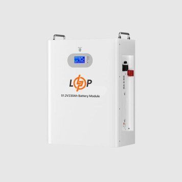Аккумулятор LP LiFePO4 51,2V - 230 Ah (11776Wh) (Smart BMS 200A) с LCD AB RS485/CAN LP_31411 фото