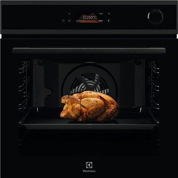 Electrolux Духова шафа електрична, 72л, А+, пара, дисплей, конвекція, піроліз, ф-ція пароварки, RC_EOC8P39H фото