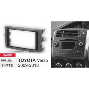 Переходная рамка CARAV 11-775 2-DIN для Toyota Verso 2009-2018 MA_11-775 фото