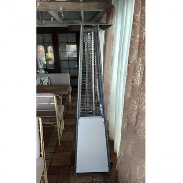 Газовый уличный инфракрасный обогреватель Pyramide Cheops II 9,3 кВ White Activa 13610W БЕСПЛАТНАЯ ДОСТАВКА!!! EN_13610W фото