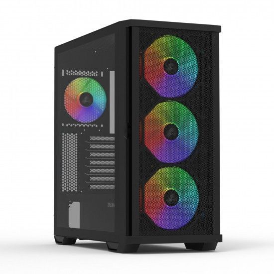 Корпус Zalman Z10 PLUS, без БП, 2xUSB3.0, 1xUSB Type-C, 3x140мм ARGB, 1x120мм ARGB, VGA 395мм, LCS ready, TG RC_Z10PLUS фото