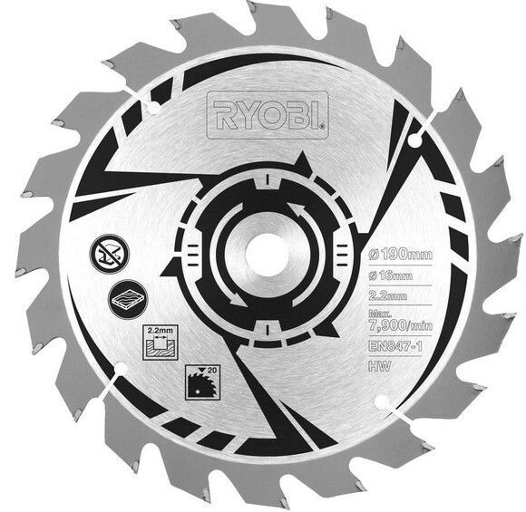 Піла циркулярна Ryobi RCS 1400-G (5133002778) RC_5133002778 фото