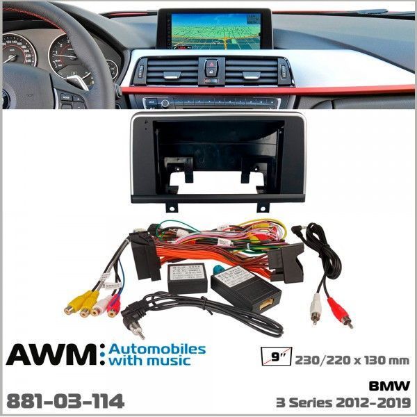 Перехідна рамка BMW 3 Series AWM 881-03-114 AV_881-03-114 фото